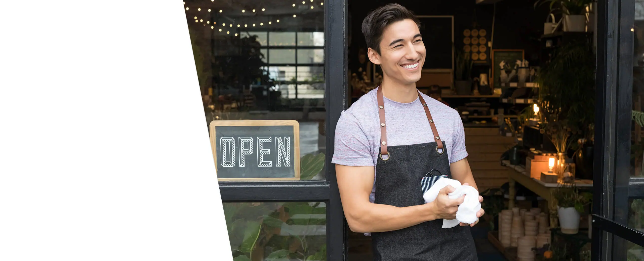 Business header banner